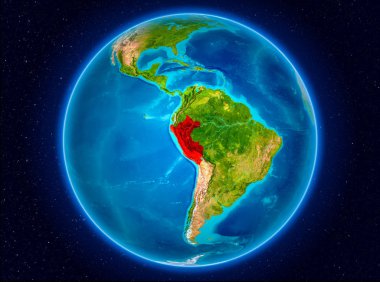 Peru yeryüzünde