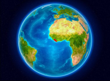 Liberya yeryüzünde