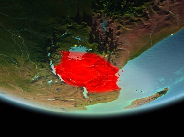 Dünya üzerinde gece Tanzanya