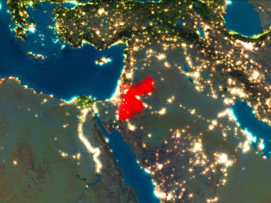 Kırmızı gece Jordan