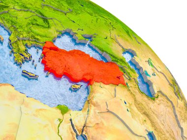 Türkiye'de Dünya'nın kırmızı model