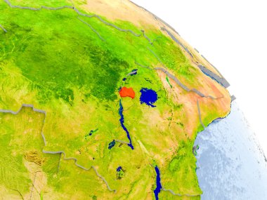 Ruanda Toprak, kırmızı modeli