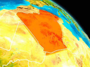 Cezayir dünya üzerindeki