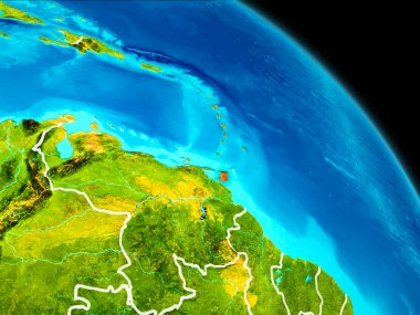 Caribbean yeryüzünde