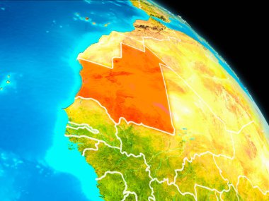 Moritanya yeryüzünde