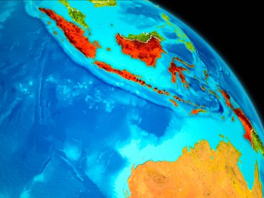 Endonezya yeryüzünde