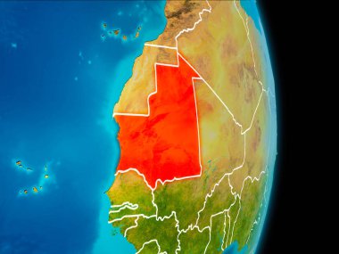 Moritanya yeryüzünde