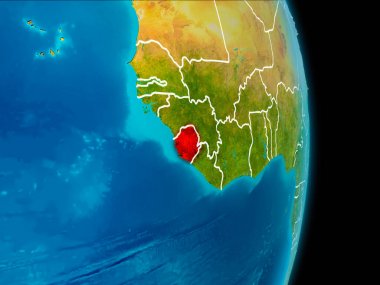 Sierra Leone yeryüzünde