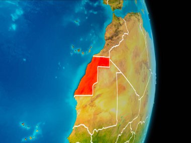 Batı Sahra yeryüzünde