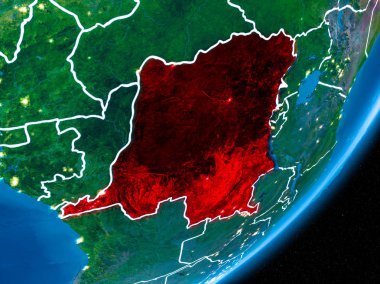 Gece boyunca Demokratik Kongo Cumhuriyeti
