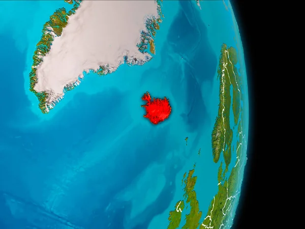 IJsland op aarde — Stockfoto