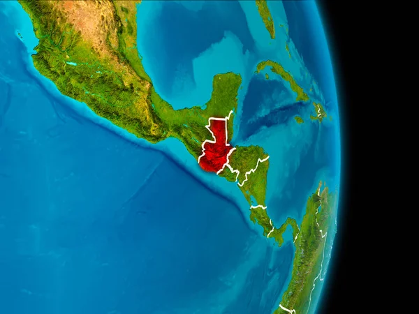 Guatemala na Terra — Fotografia de Stock