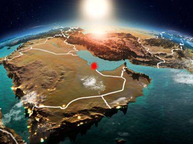 Sunrise yörüngeden Katar