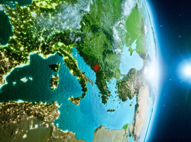 Karadağ Planet Earth üzerindeki gündoğumu