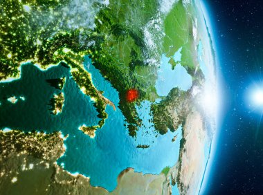 Makedonya Planet Earth üzerindeki gündoğumu