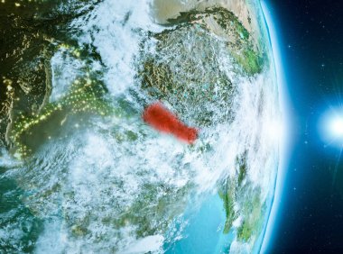 Nepal Planet Earth üzerindeki gündoğumu