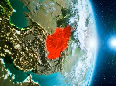 Afganistan Planet Earth üzerindeki gündoğumu
