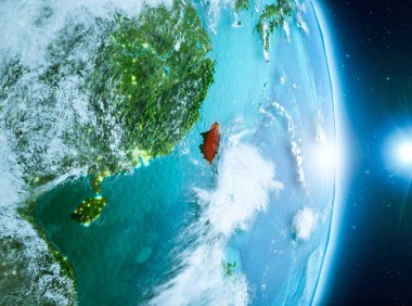 Tayvan Planet Earth üzerindeki gündoğumu