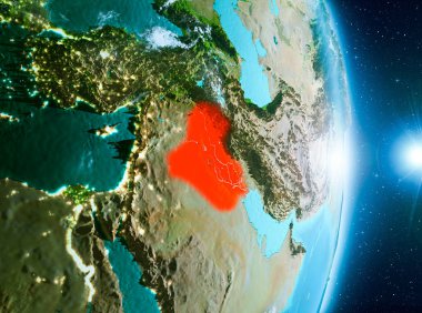 Irak Planet Earth üzerindeki gündoğumu