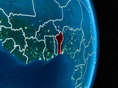 Benin kırmızı gece