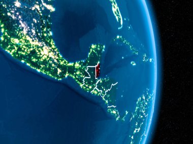 Kırmızı gece Belize