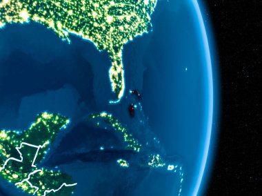 Bahamalar kırmızı gece