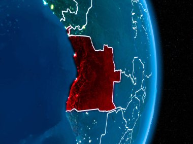 Kırmızı gece Angola'da