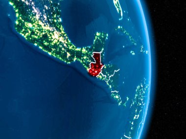 Guatemala kırmızı gece