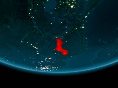 Gece boyunca Malavi yeryüzünde