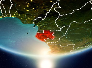 Gabon Planet Earth Güneş