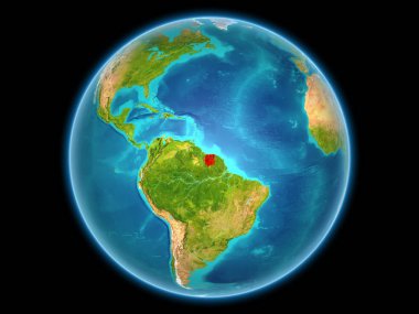 Surinam Planet Earth