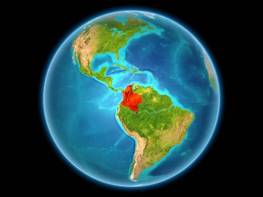Kolombiya Planet Earth