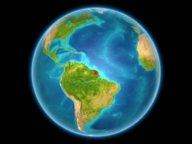 Fransız Guyanası Planet Earth
