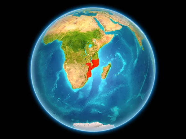Mozambico sul pianeta Terra — Foto Stock