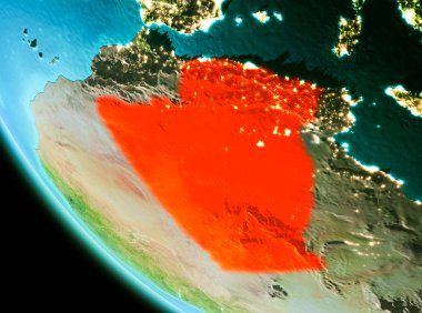 Cezayir kırmızı akşam