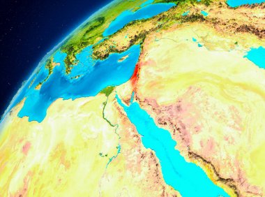 Uzaydan Dünya'İsrail