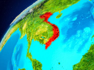 Uzaydan Dünya'Vietnam