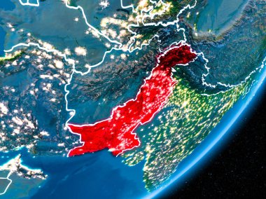 Gece boyunca Pakistan