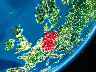 Gece boyunca Almanya