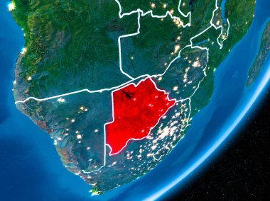 Gece boyunca Botsvana