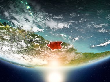 Surinam Planet Earth Güneş