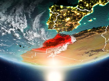 Fas ile Planet Earth Güneş