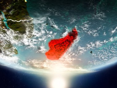 Madagaskar Planet Earth Güneş