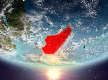 Madagaskar ile güneş