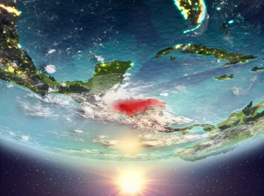 Güneş ile Honduras