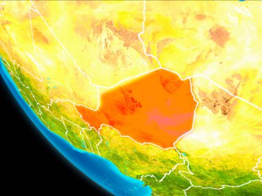 Uzaydan yeryüzündeki Nijer