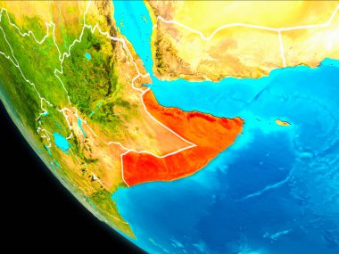 Uzaydan Dünya'Somali