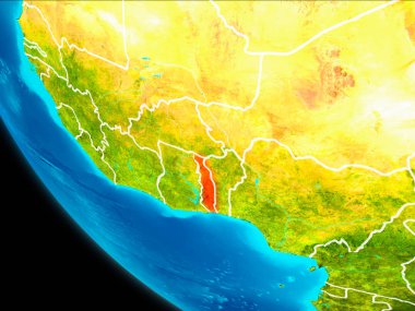 Uzaydan yeryüzündeki Togo