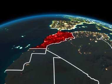 Fas gece yeryüzünde