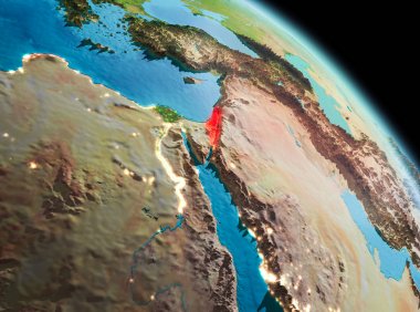 İsrail dünya üzerindeki sabah